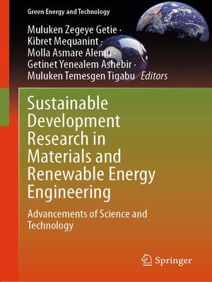 cover image of Sustainable Development Research in Materials and Renewable Energy Engineering